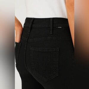 MOTHER size 33 Black Women Jeans- the Hustler
